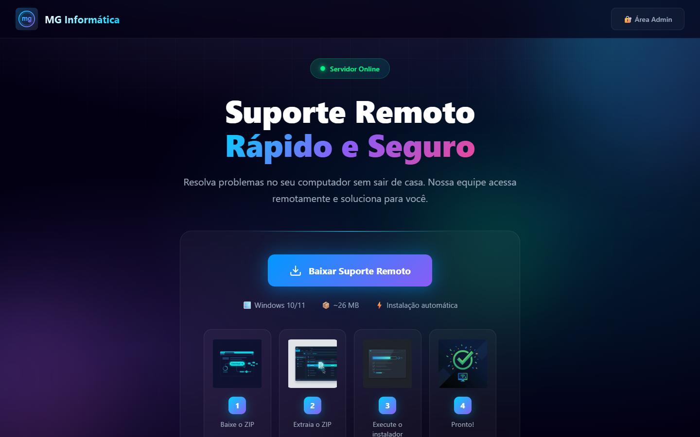 RunDesk — captura 1